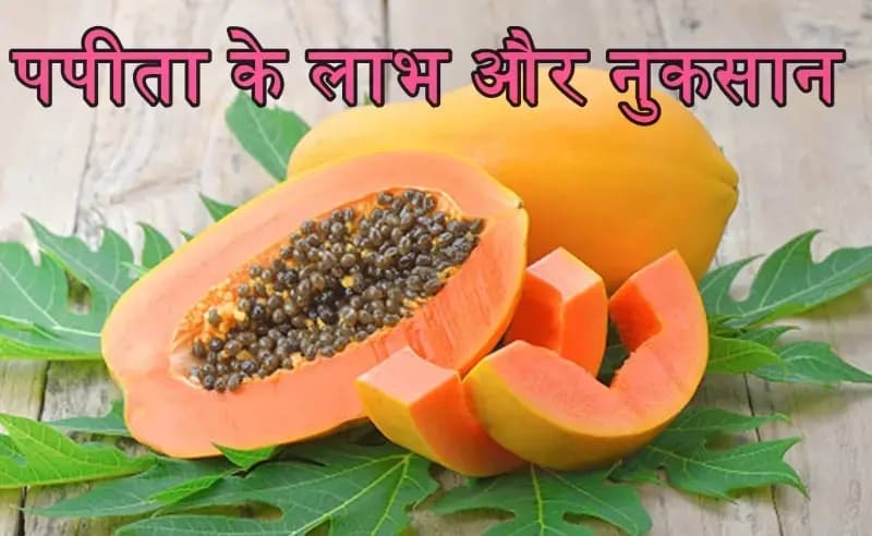 पपीता खाने से क्या है लाभ और नुकसान,जानना जरूरी वरना पड़ेगा भारी ?